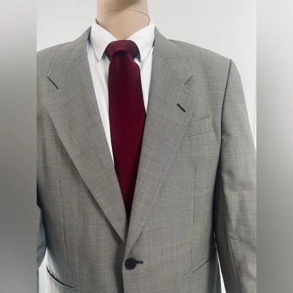 Yves saint Laurent Classic Gray Men's Blazers